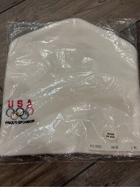 USA Olympics Proud Sponsor Beanie Hat